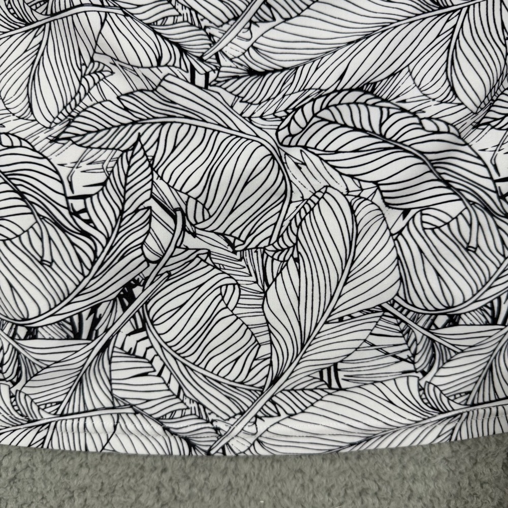 Moteepi Athletic Skirt Skort XL  Black White Longer Length Golf Tennis - Picture 6 of 6